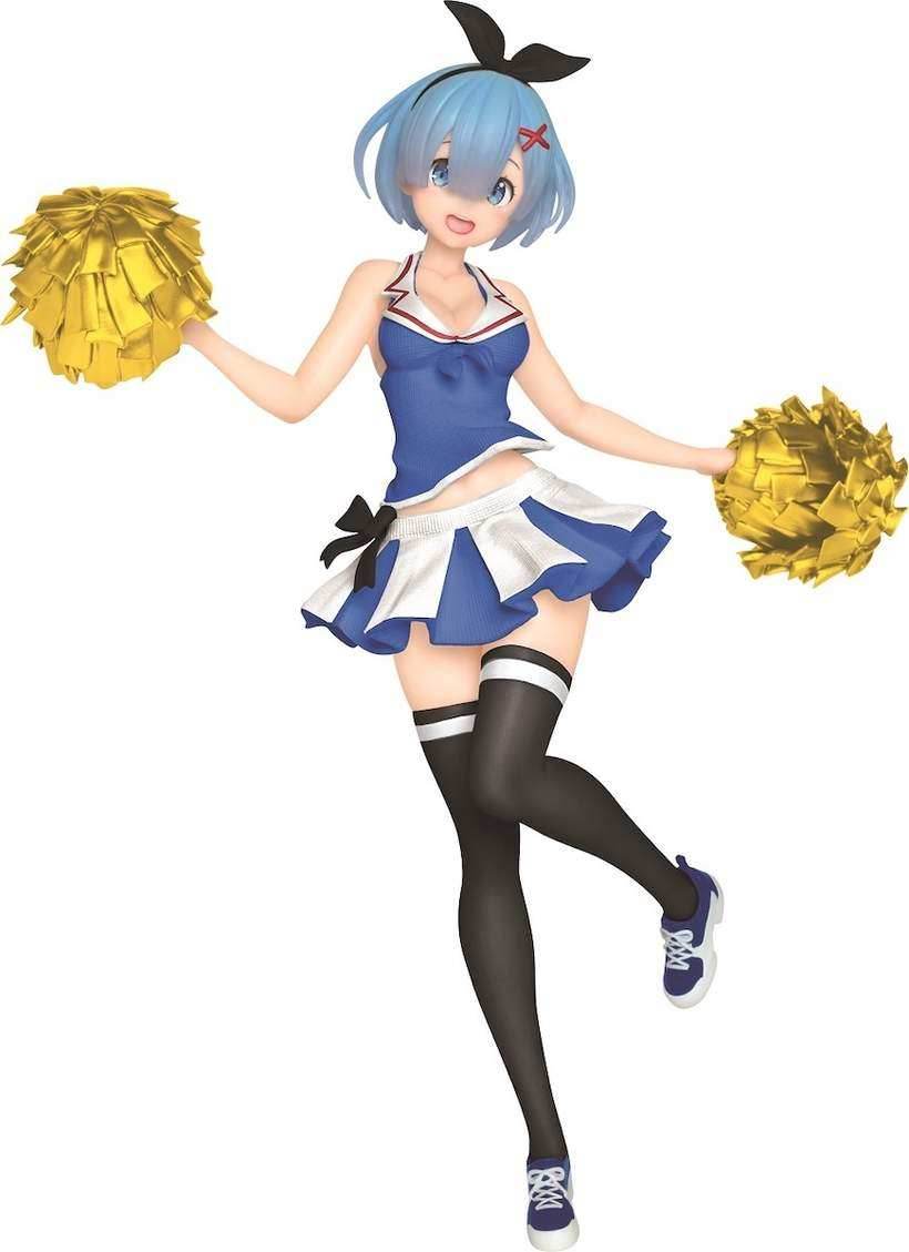 Taito Re:Zero Rem Precious Figure Cheerleader Figure - 
