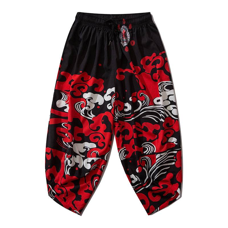 YC160 Devil Blood Lightweight Pants - Black / S