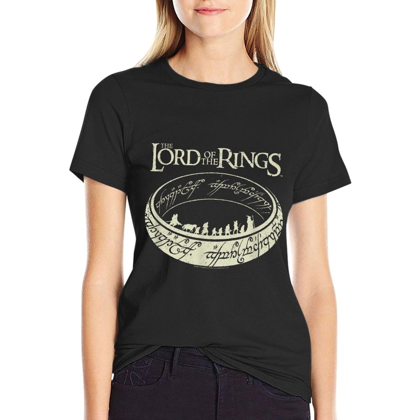 The Lord of The Rings The Journey Ring  Wrinkle-resistant T-Shirt