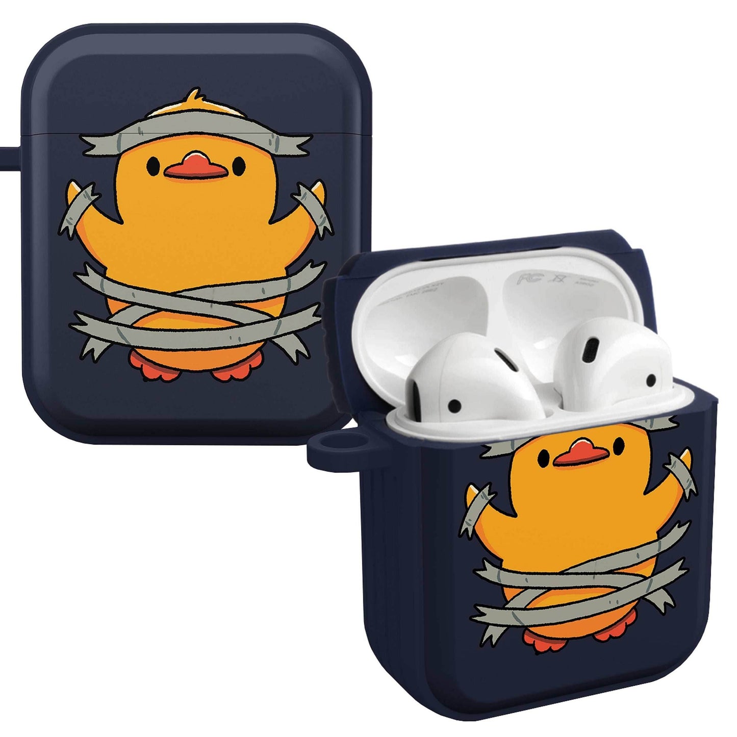 Affinity Bands X Tobe Fonseca HDX Apple AirPods Gen 1 & 2 Case Cover - Duck Taped