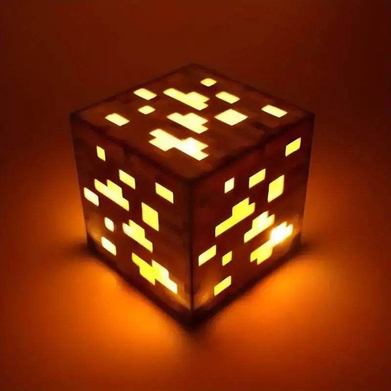 Upgraded Rechargeable Ore Lamp with Touch and Clap Features - USB plug / Golden / 2PCS