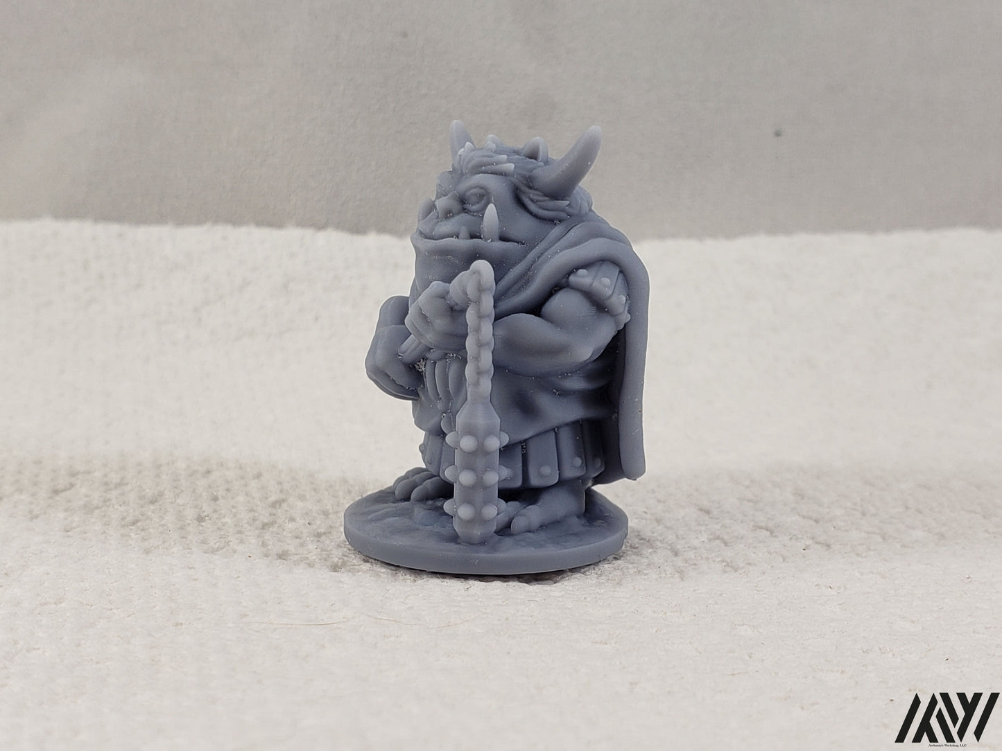 Goblinoid with Flail