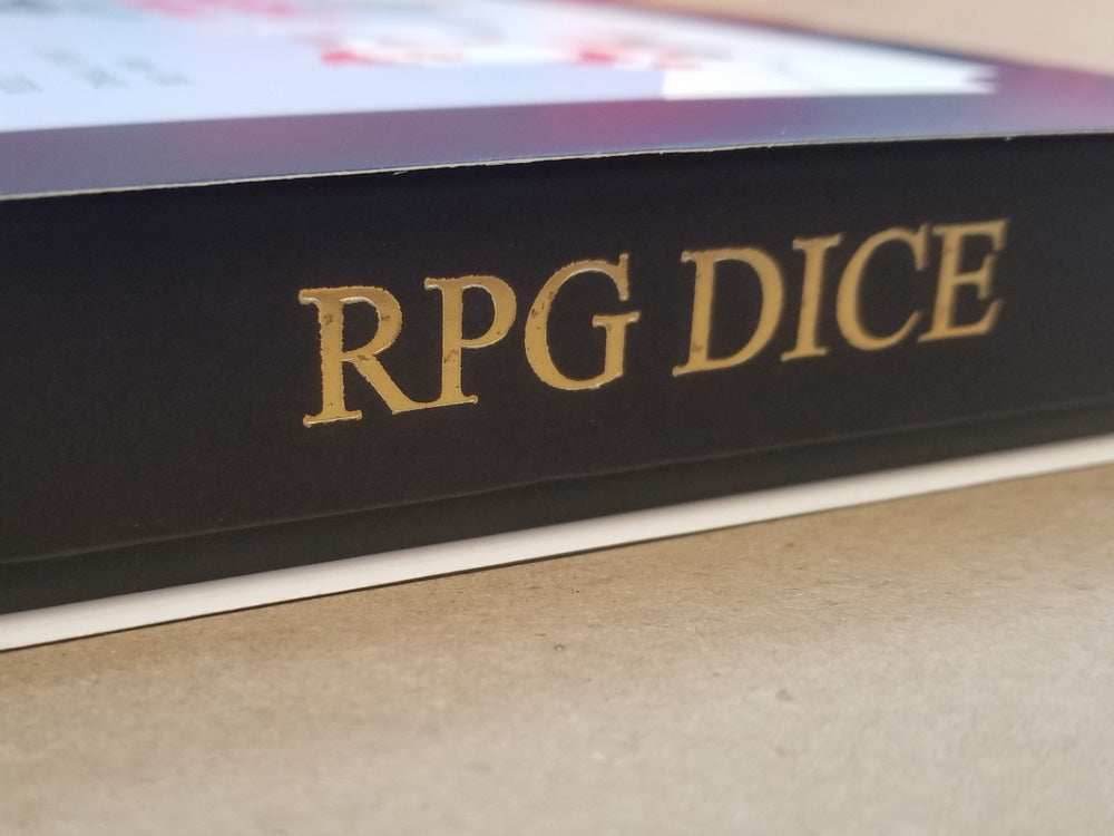 (Acrylic) 7-Dice Sets Gift Box | 5 Sets, Different Colors, Dungeons & Dragons Dice - 