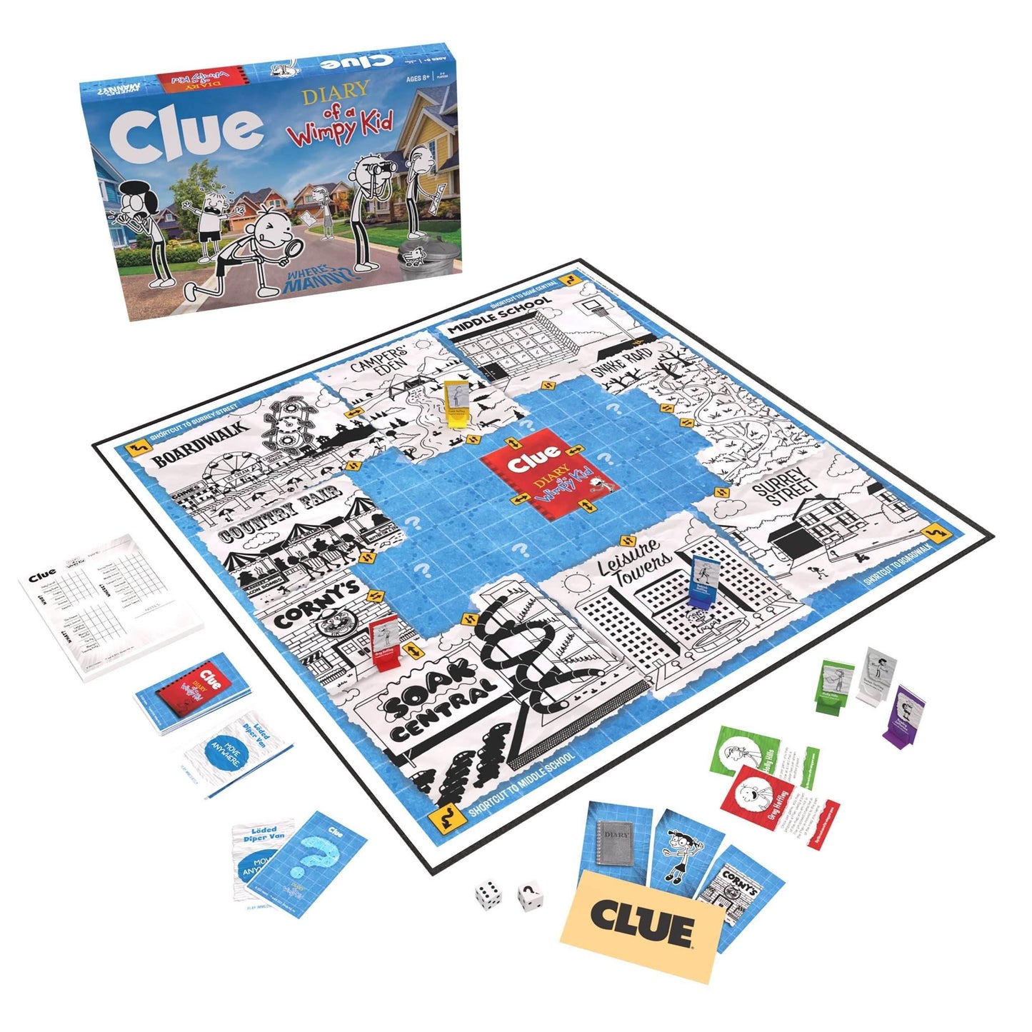 Clue: Diary of a Wimpy Kid - 