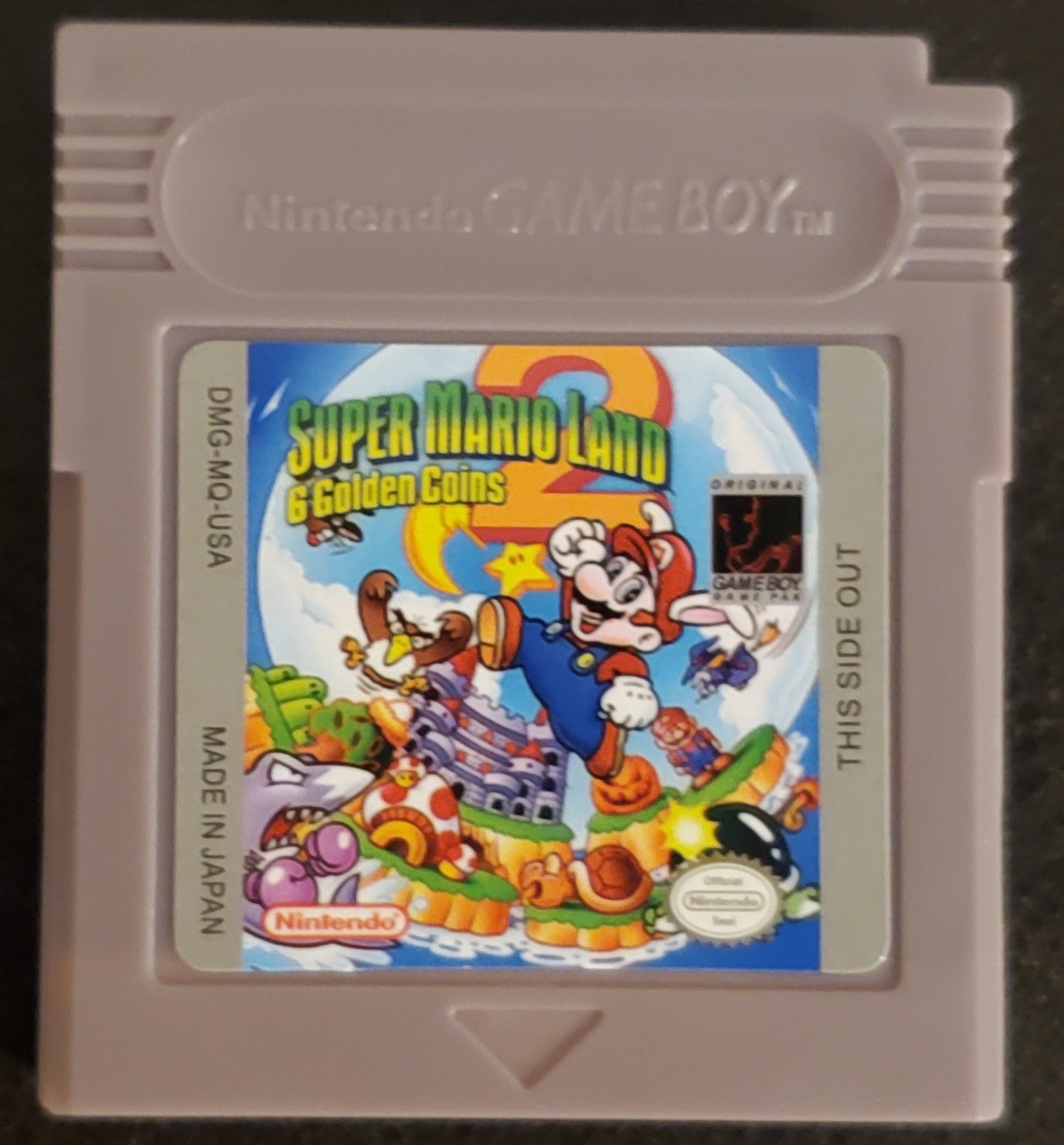 Super Mario Land 6 Golden Coins GB Video Game Catridge Gameboy 1992