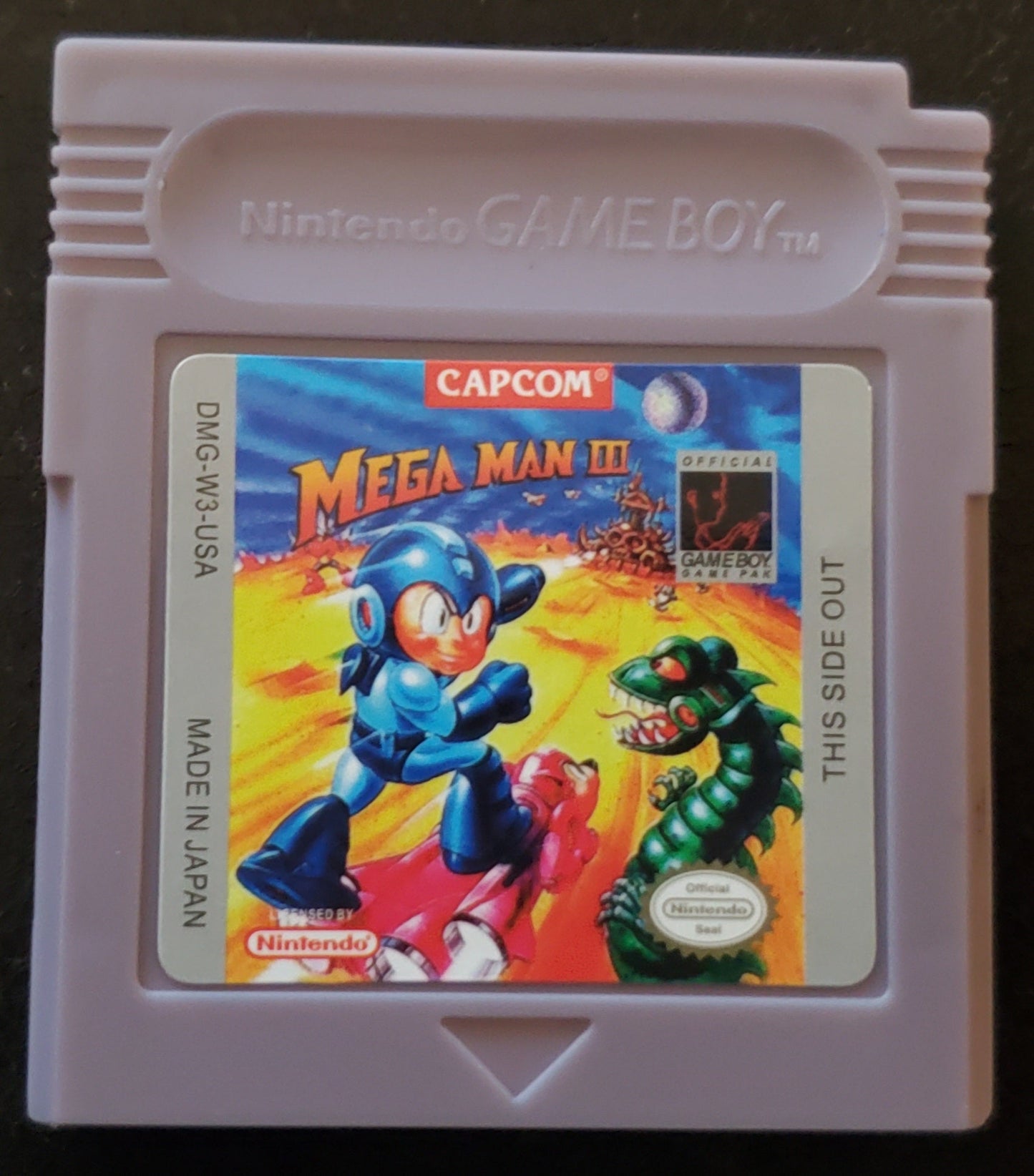 Mega Man 3 GB Video Game Boy
