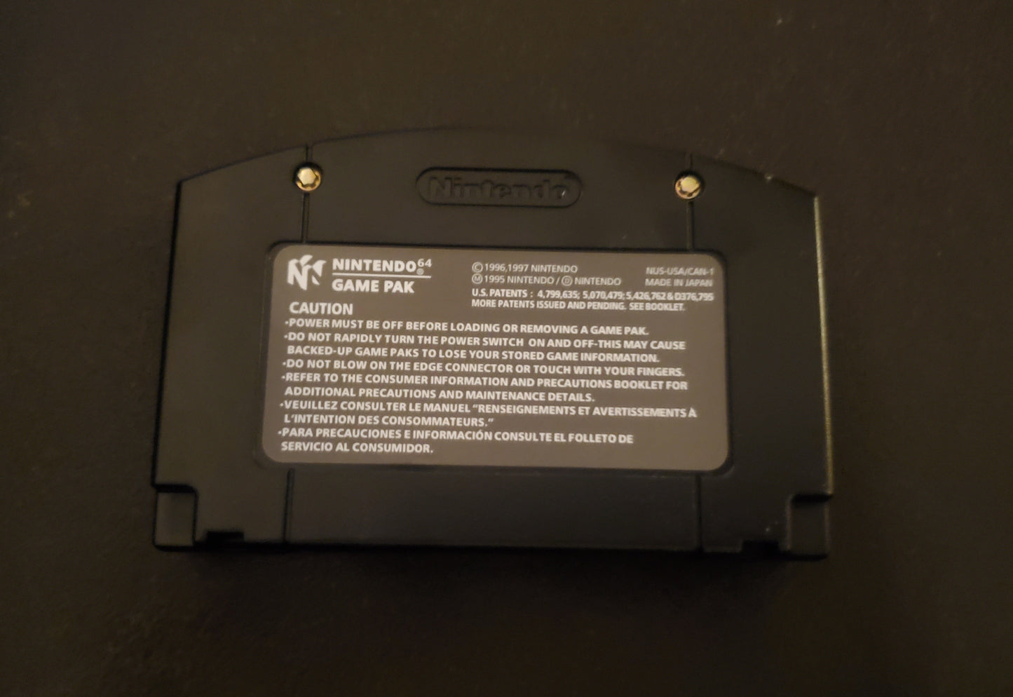 Wrestlemania 2000 N64 Nintendo 64 Video Game Cartridge 1999