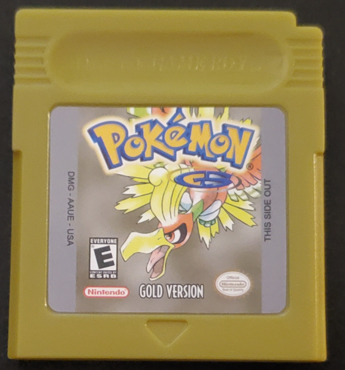 Pokemon Gold GBC Video Game Boy Color