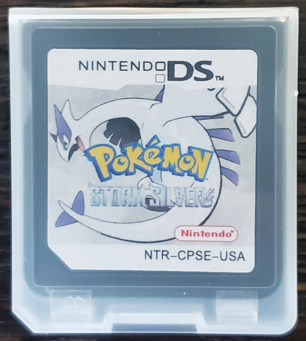 Pokemon Storm Silver NDS Nintendo DS Custom ROM Hack Video Game