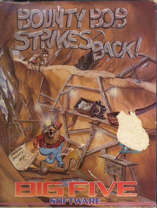 Bounty Bob Strikes Back (Atari 5200) - Game Manual Only