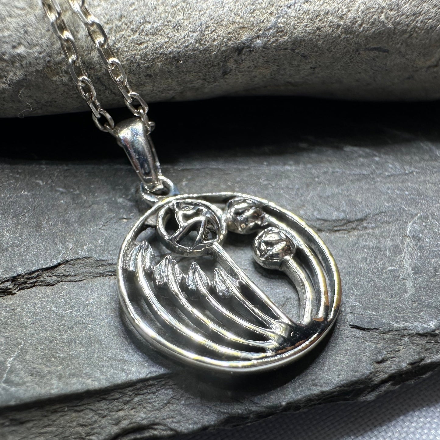 Mackintosh Rose Necklace