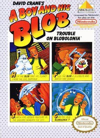A Boy and His Blob Trouble on Blobolonia (Nintendo NES) - Game Manual Only