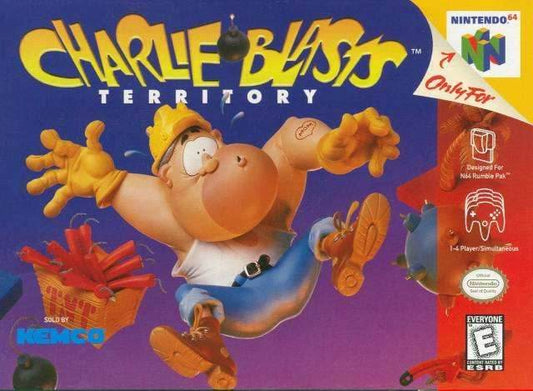 Charlie Blast's Territory (Nintendo 64) - Game Manual Only