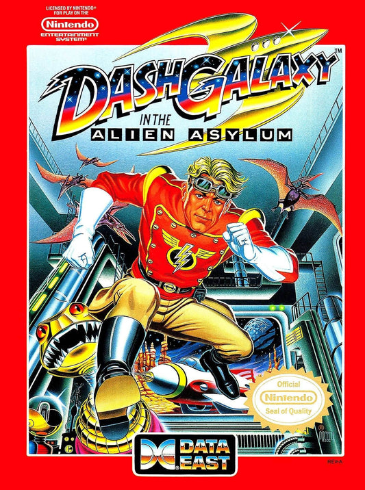 Dash Galaxy in the Alien Asylum (Nintendo NES) - Game Manual Only