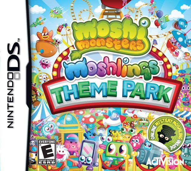 Moshi Monsters: Moshlings Theme Park (Nintendo DS) - Game Manual Only