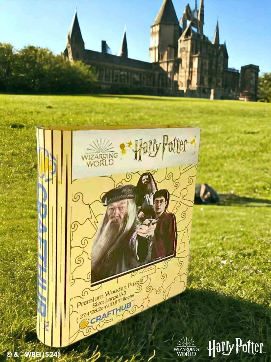Harry Potter - The Magical Guardians Wooden Jigsaw Puzzle - A4 + Wooden Gift Box