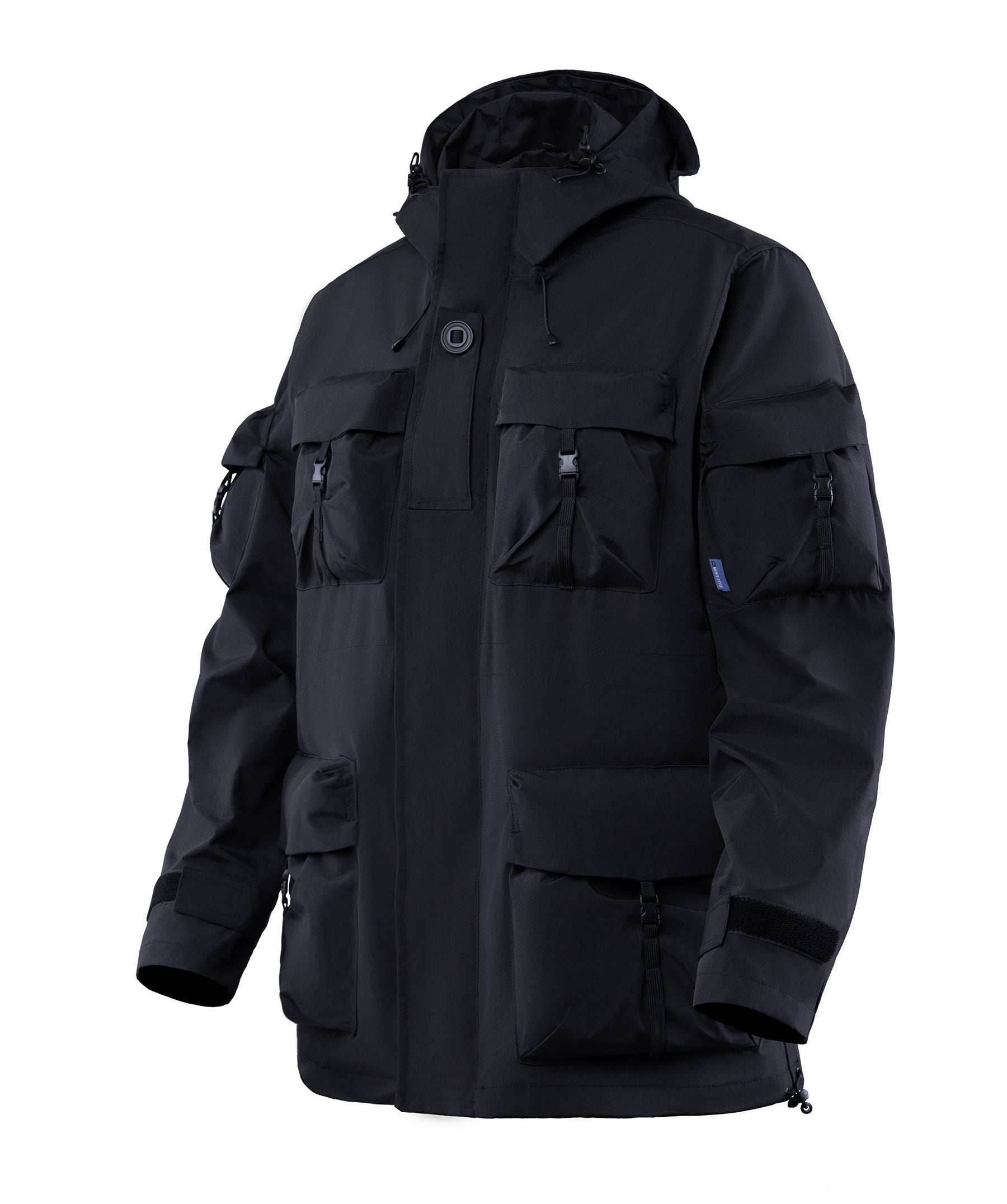 APEJ8 Black Tactical Wilderness Jacket - Black / S