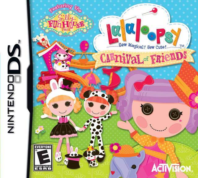 Lalaloopsy Carnival of Friends (Nintendo DS) - Game Manual Only