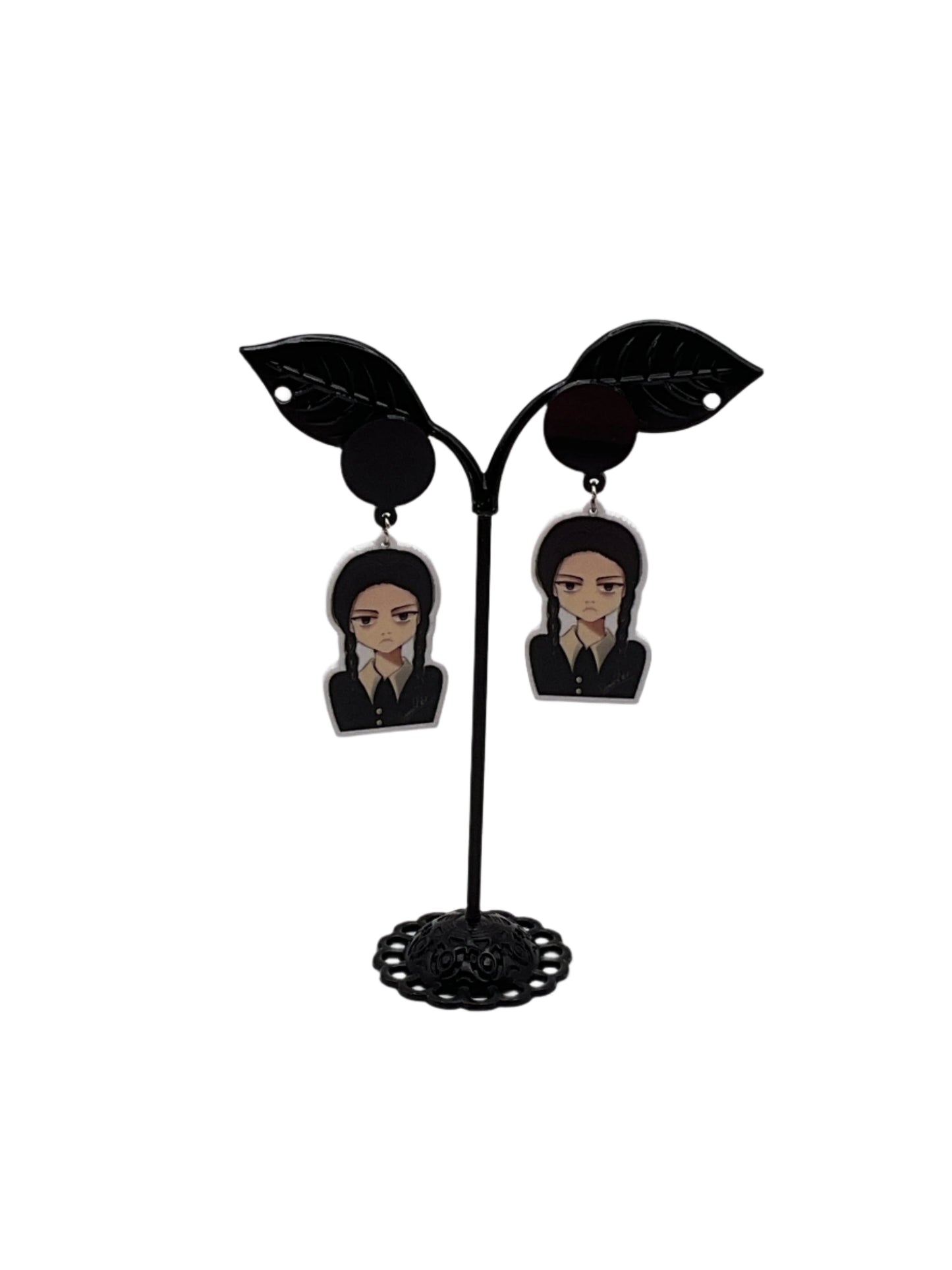 Cartoon Wednesday Earrings