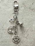 Witchy Bag Charm Keychain