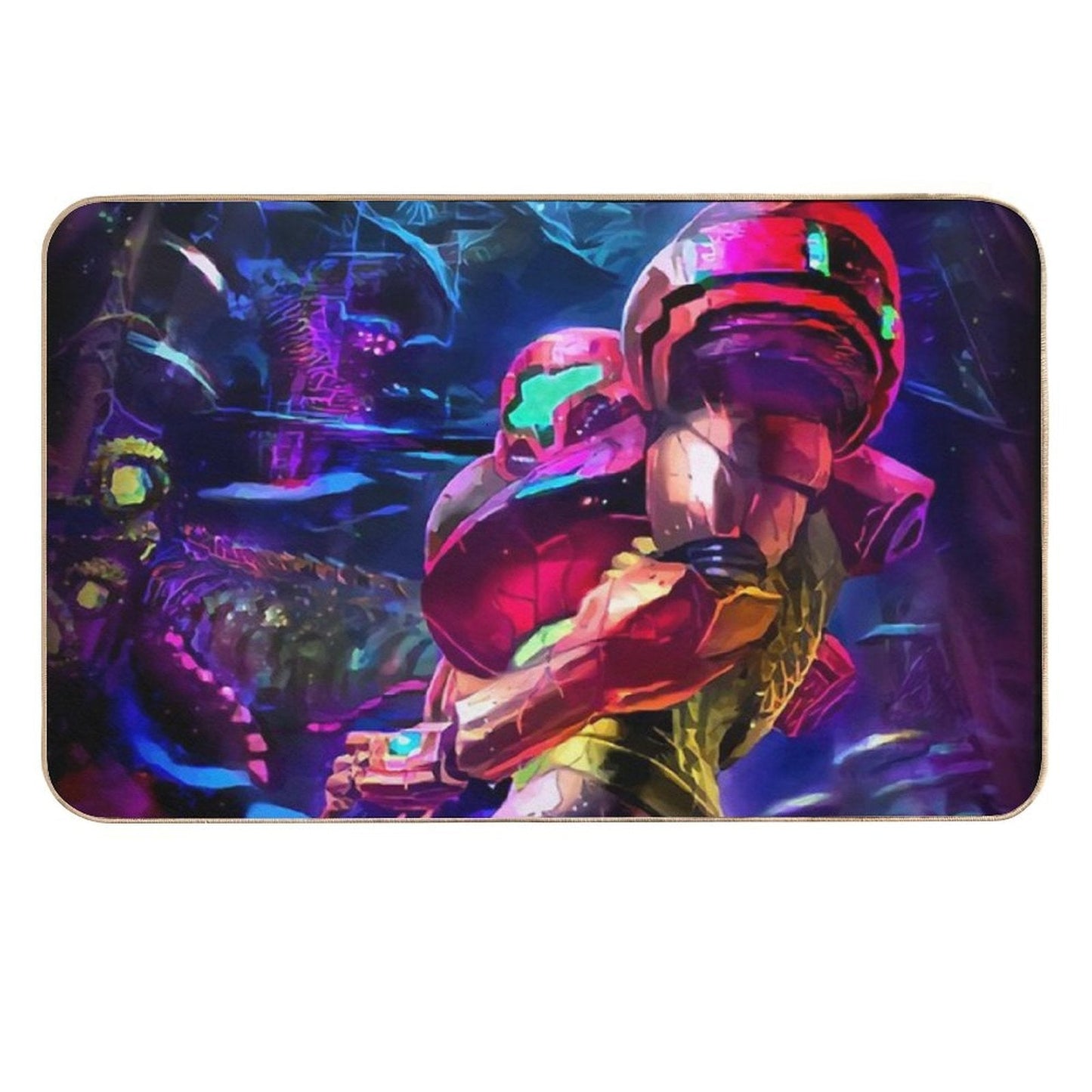 Samus Aran Metroid  Long-Lasting Bath Mat