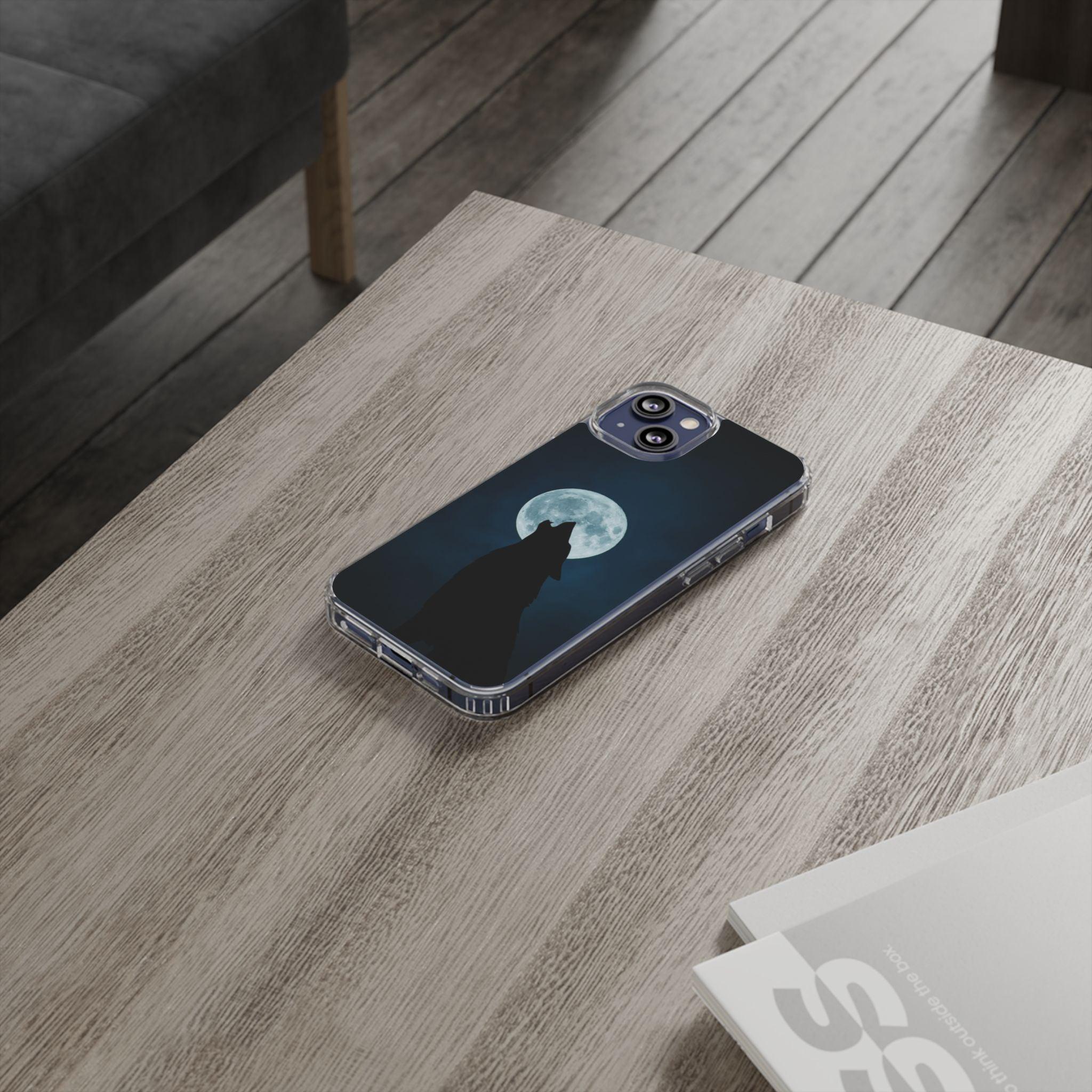 Full Moon and Wolf Clear Cases