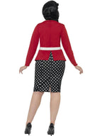 Smiffy's Women's Curves 50's PIn Up Polka Dot Adult Retro Plus Size Costume 3X