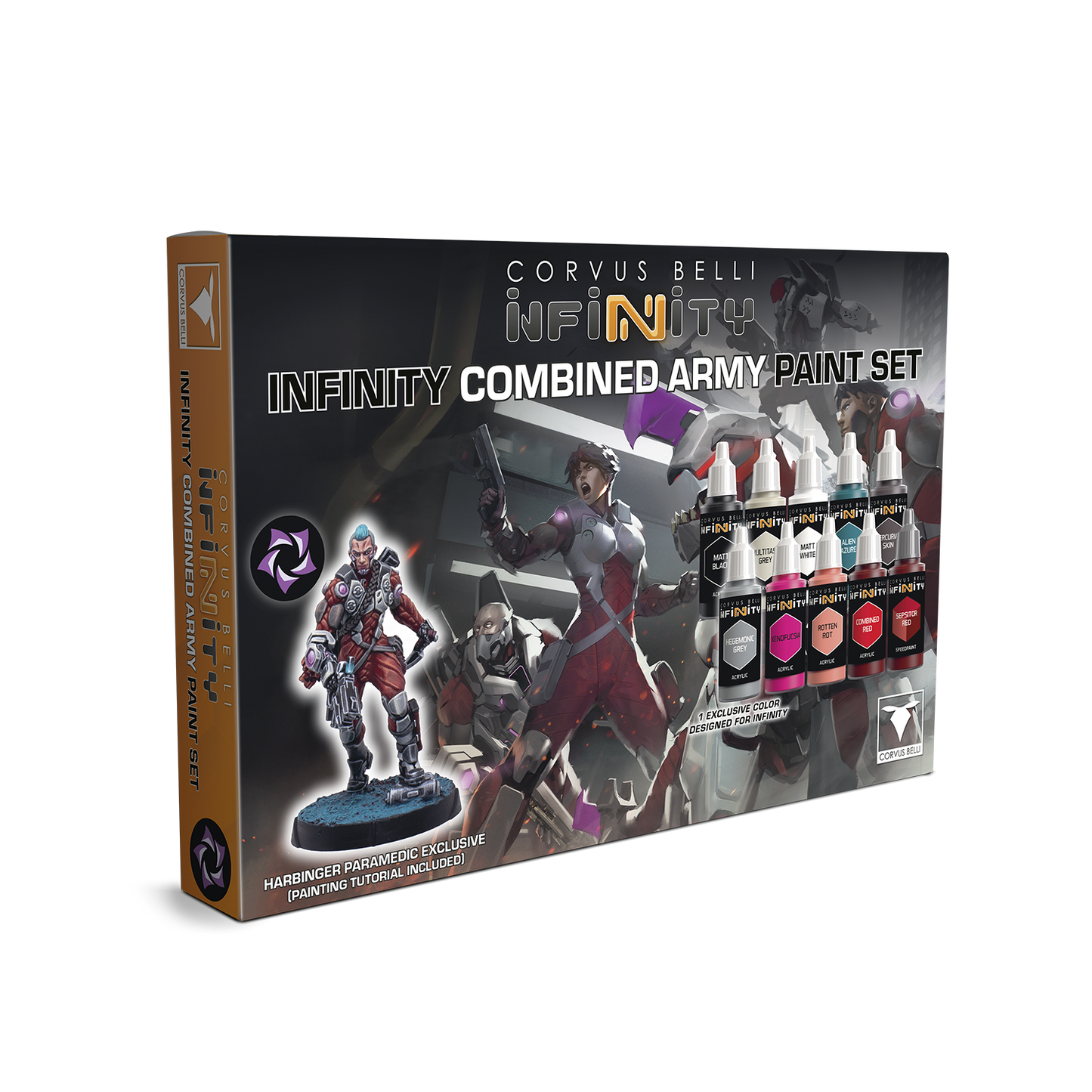 Infinity Combined Army Paint Set Harbinger Paramedic Exclusive