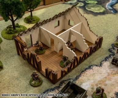 28mm Medium Half Timber House - 28MMDF551 - 