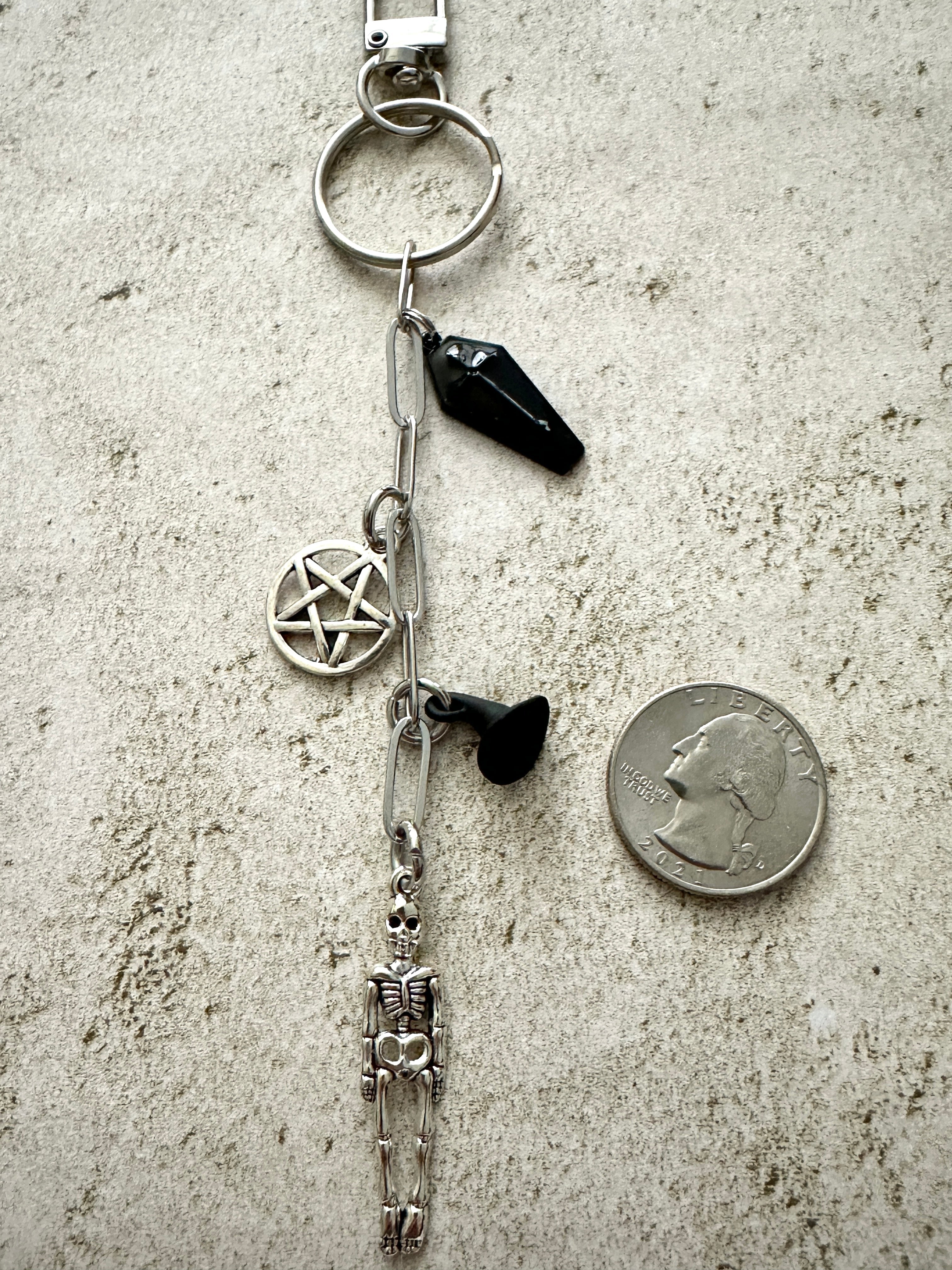 Spooky Horror Bag Charm Keychain