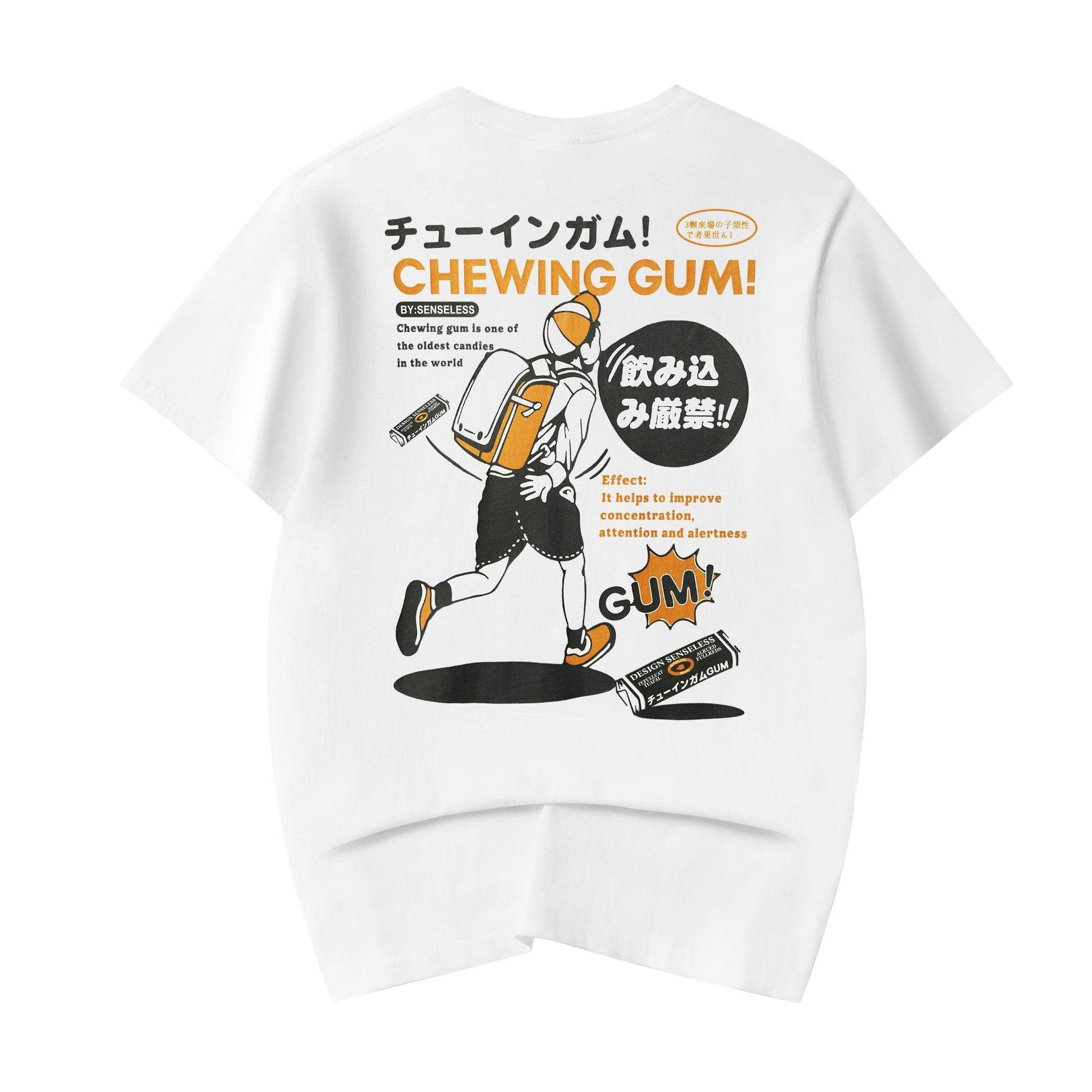 YeT005 Chewing Gum Tee - White / S