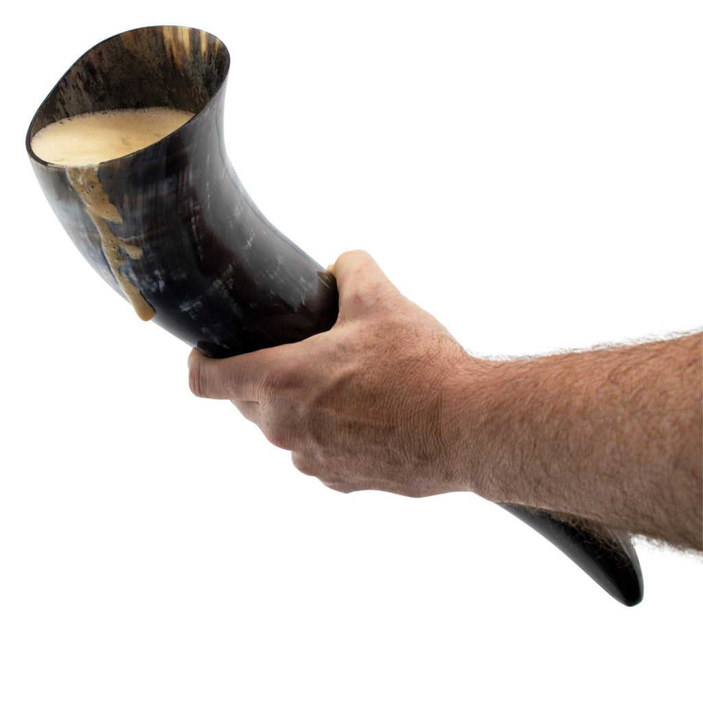 Viking Drinking Horn with Leather Holster – The Journeyman