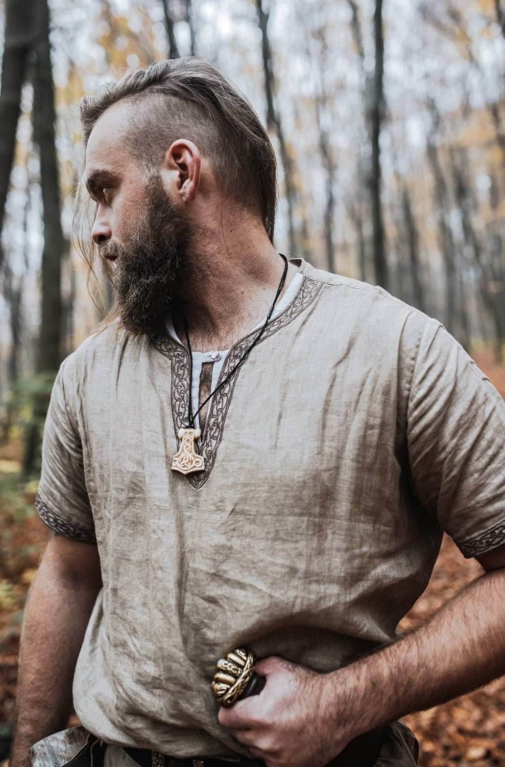 Bone Pendant - Mjolnir Odinson - 