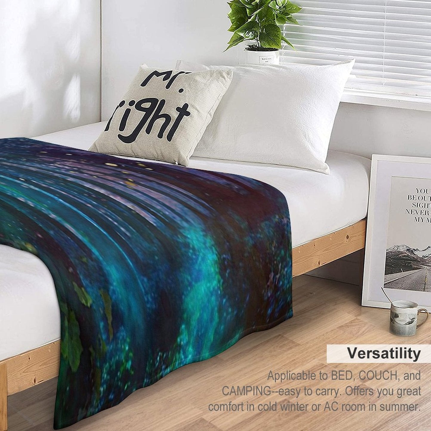 Firefly Forest Throw Blanket
