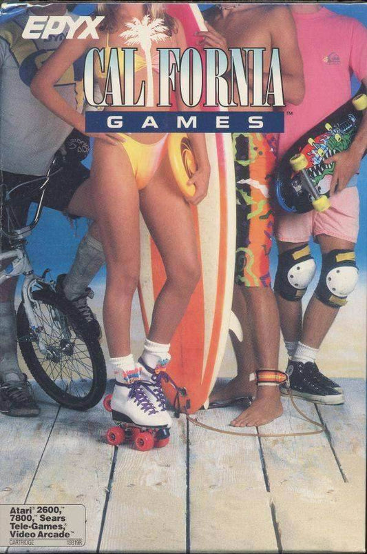 California Games (Atari 2600) - Game Manual Only