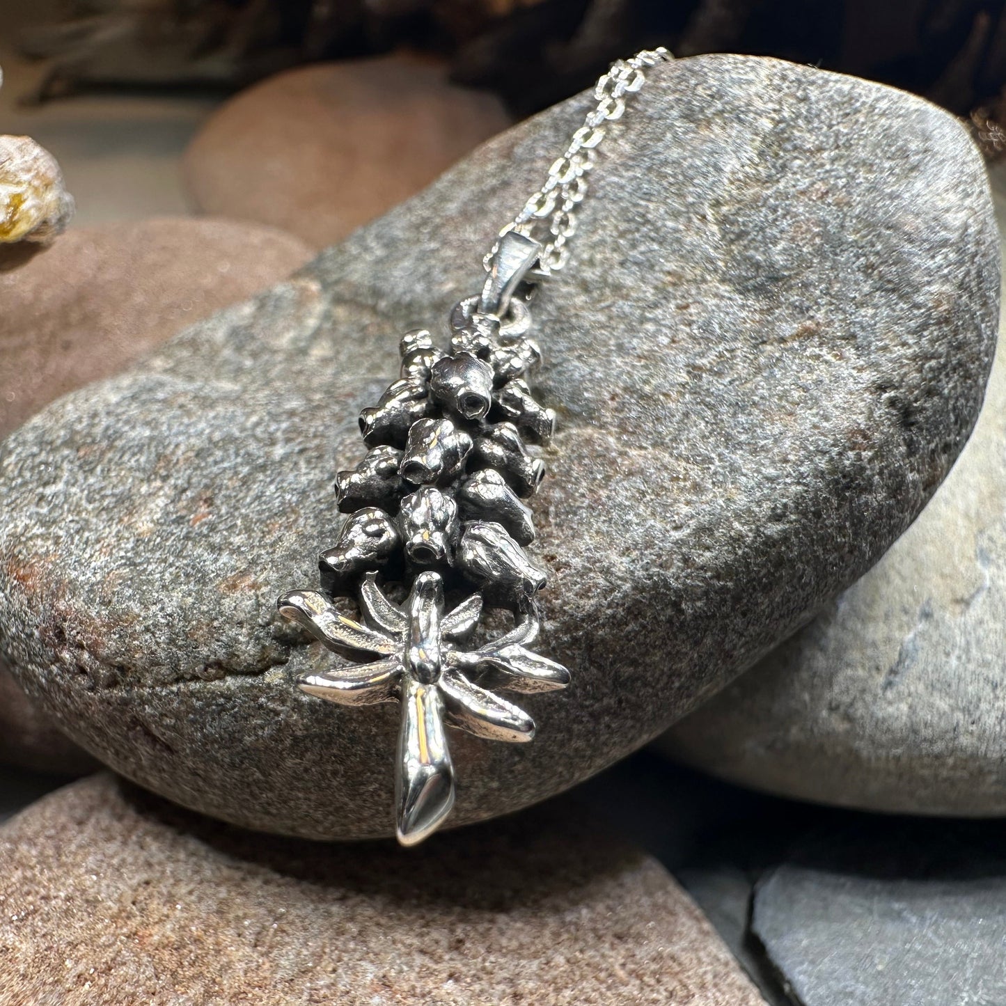 Elegant Bluebell Necklace