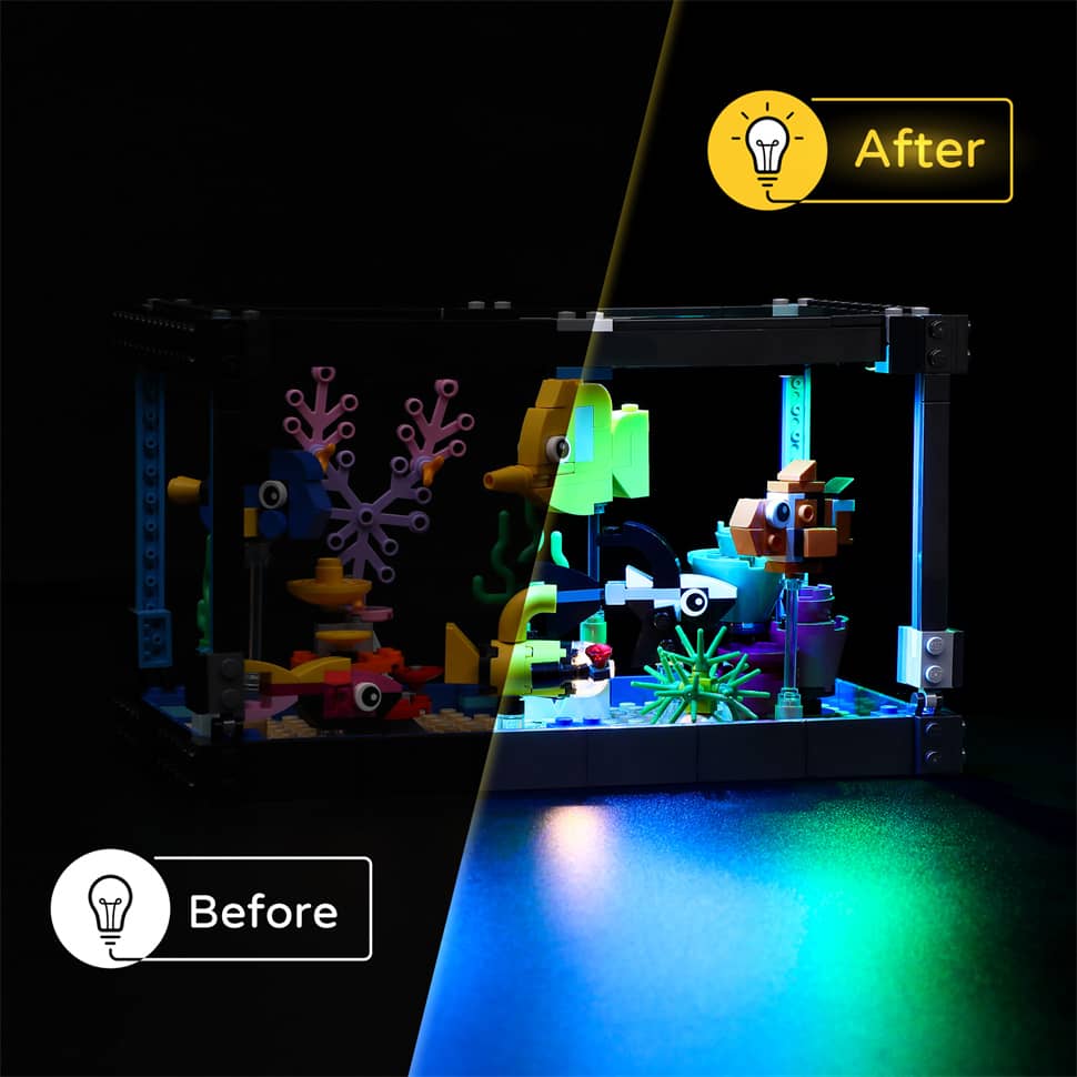 LEGO Fish Tank #31122 Light Kit