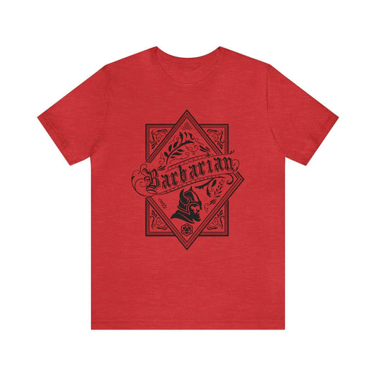 Barbarian Class Shirt - Heather Red / S