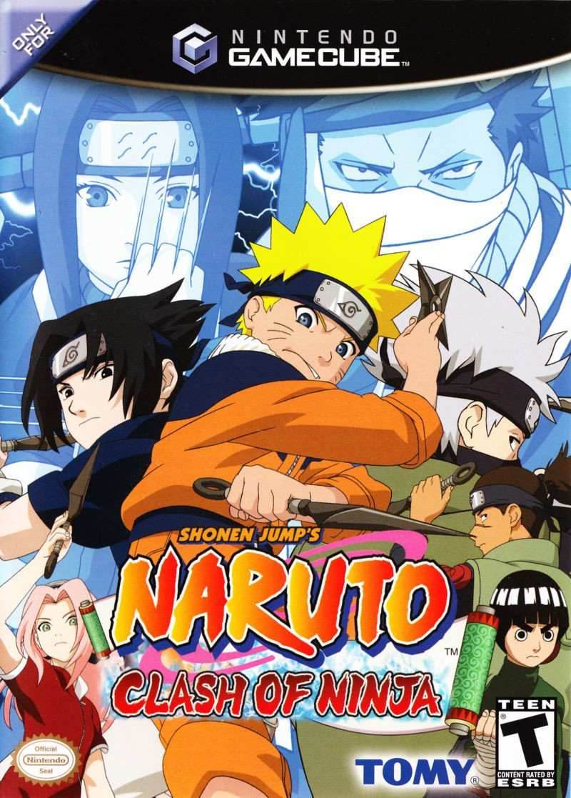 Naruto Clash of Ninja (Gamecube) - Game Manual Only