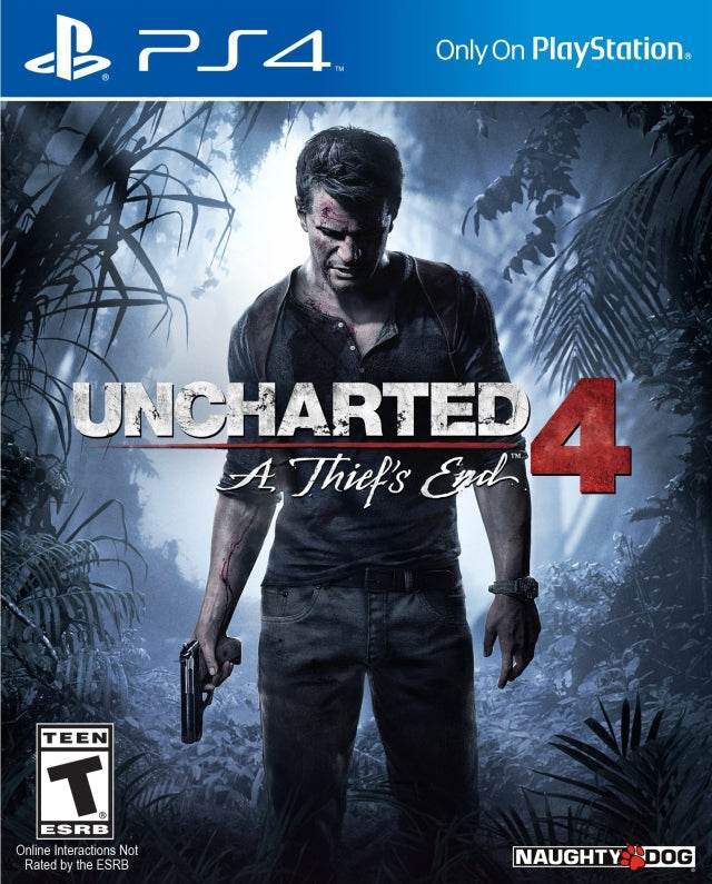 Uncharted 4: A Thief's End (Playstation 4) - Game Manual Only
