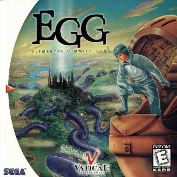 Elemental Gimmick Gear (Sega Dreamcast) - Game Manual Only