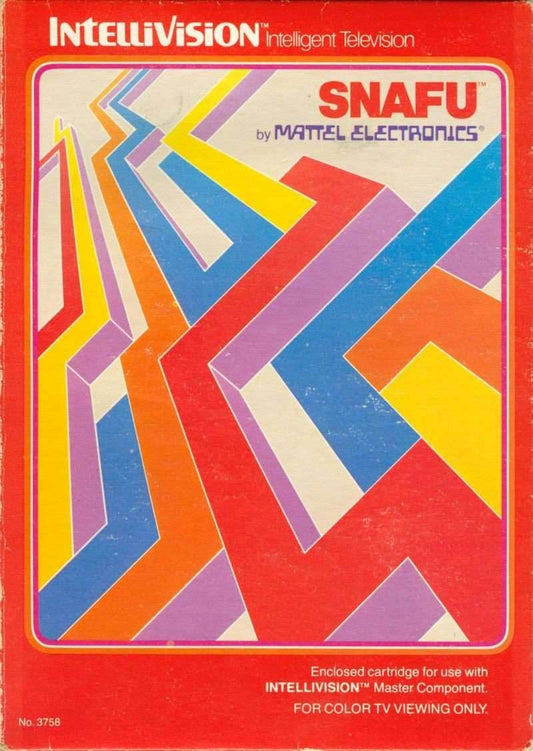 Snafu (Intellivision) - Game Manual Only