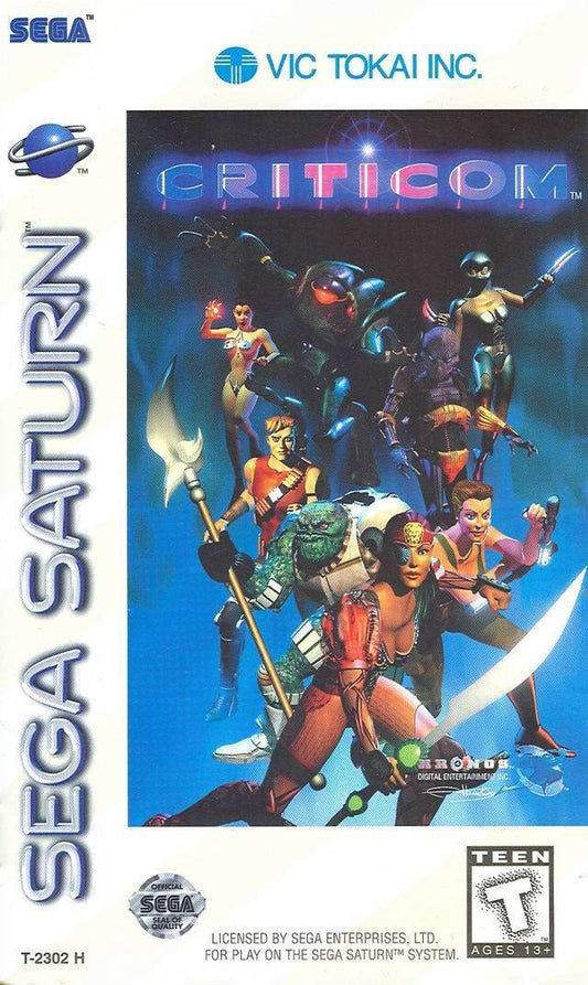 Criticom (Sega Saturn) - Game Manual Only