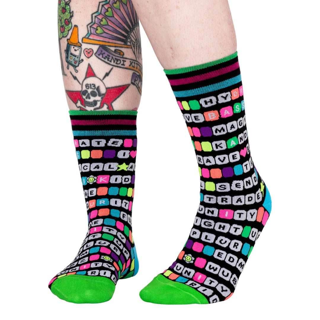 Kandi Land Crew Socks - 