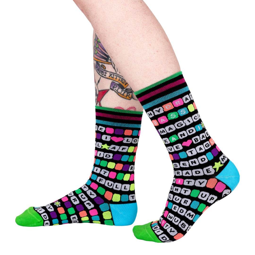 Rave Crew Sock Pack | 6 Designs - 