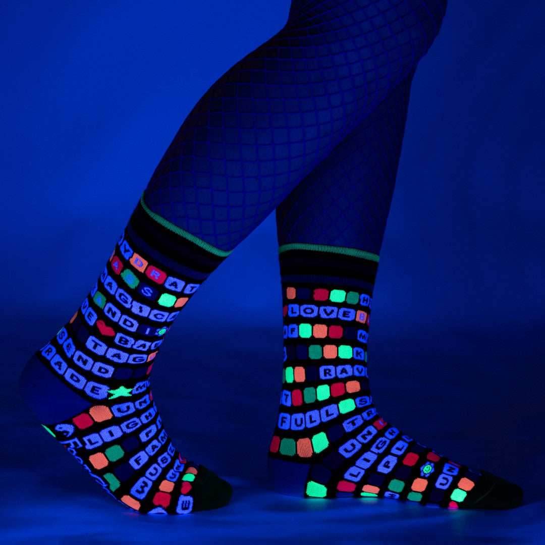 Kandi Land Crew Socks - 