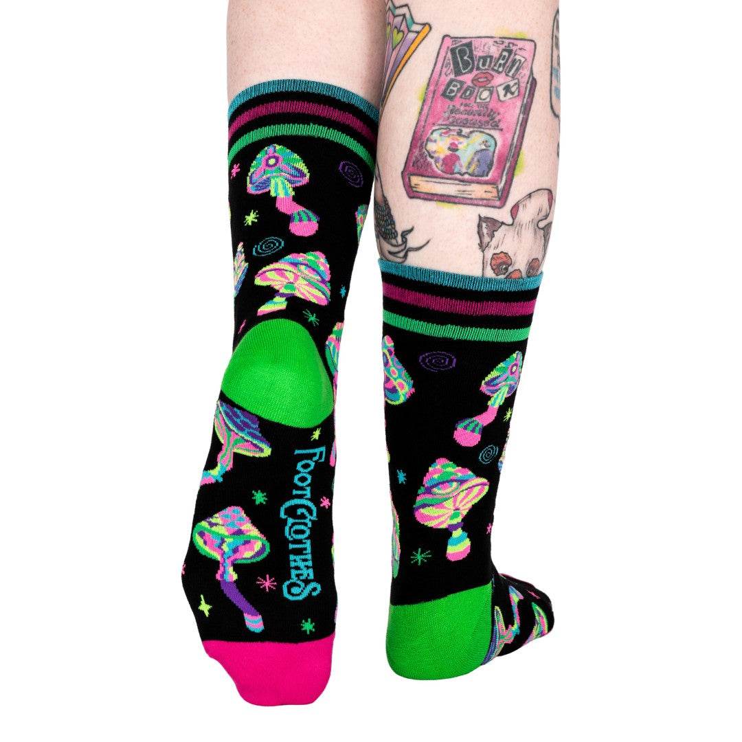 Funky Fungi Crew Socks - 