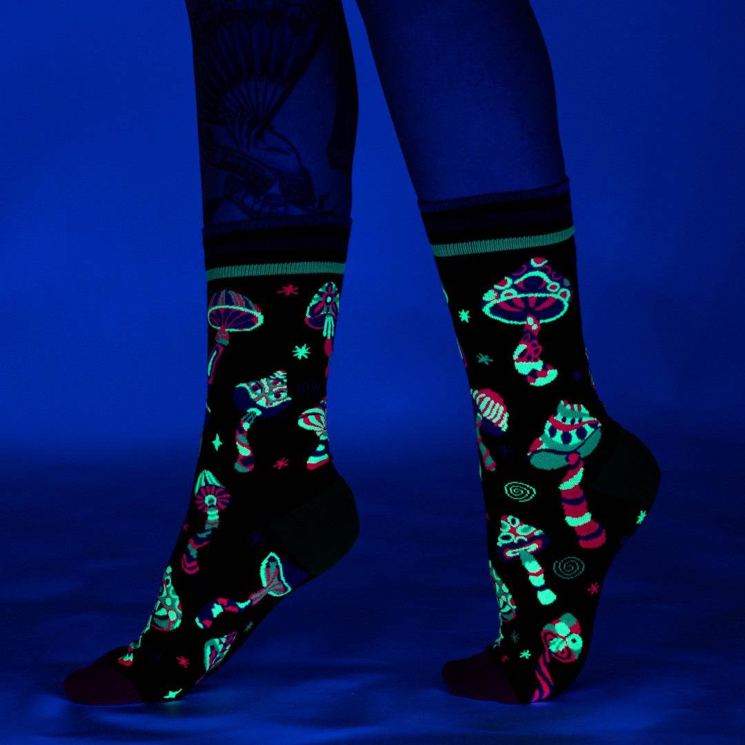 Funky Fungi Crew Socks - 