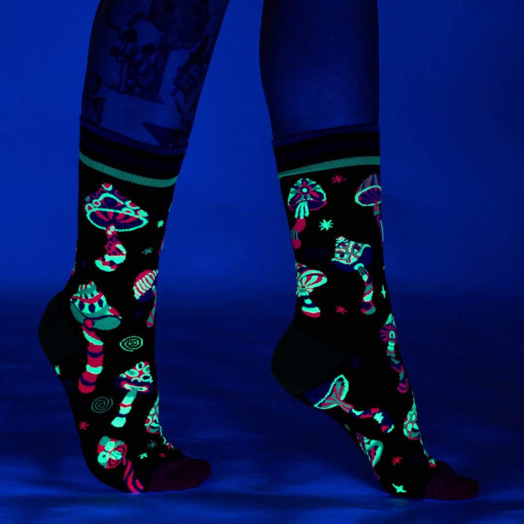 Funky Fungi Crew Socks - 