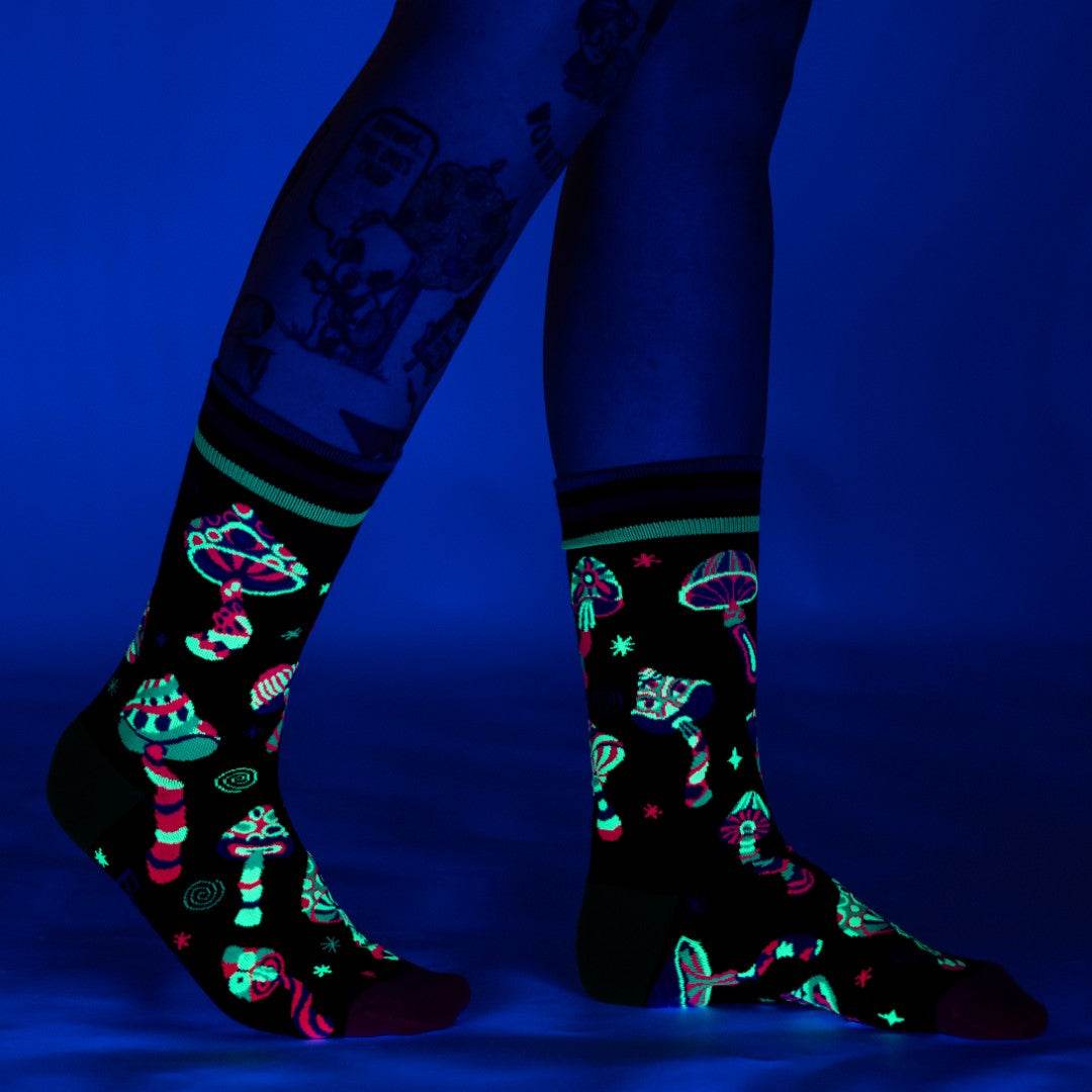 Funky Fungi Crew Socks - 